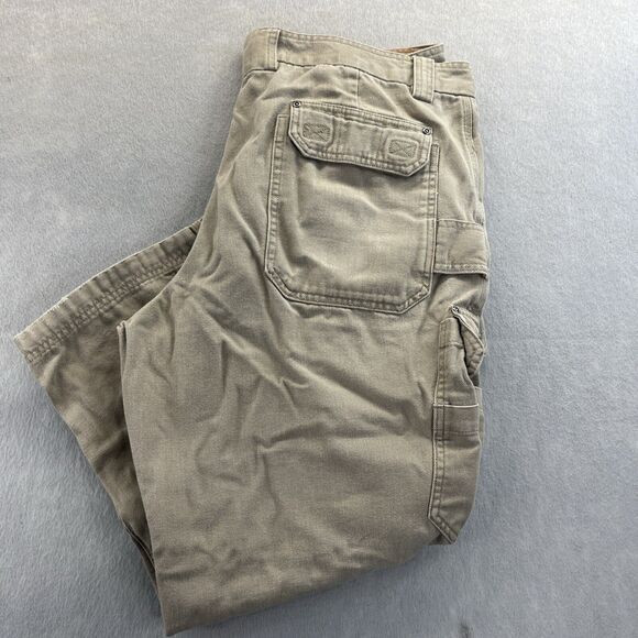 Duluth Trading Co. Other - Duluth Trading Co Mens Cargo Work Pants Size 40x28 Carpenter Tan